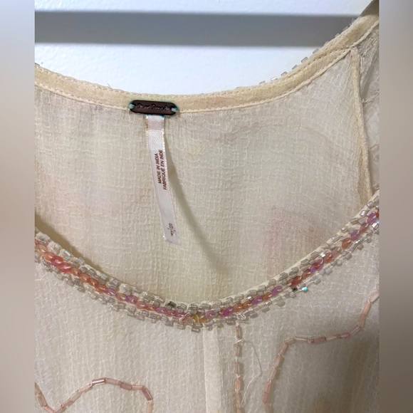 Free People beaded top - Picture 3 of 5